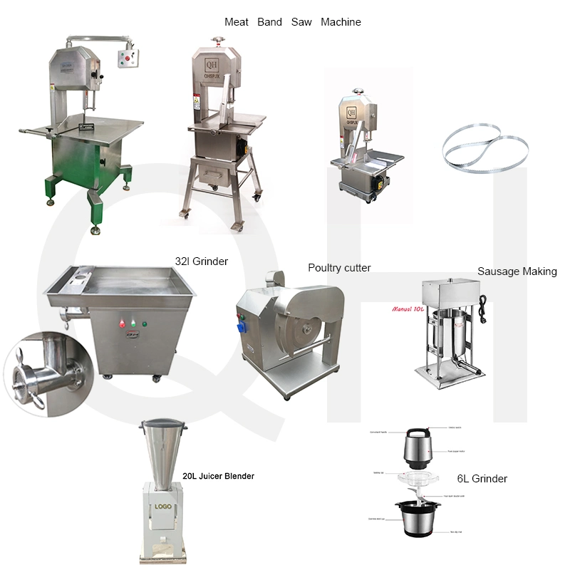 Electric Meat Grinder Machine / Bone Saw / Slicer / Blender / Mixer / Juicer / Sausage Filling / Chicken Cutter / Fish Cutting Machine for Trading Company