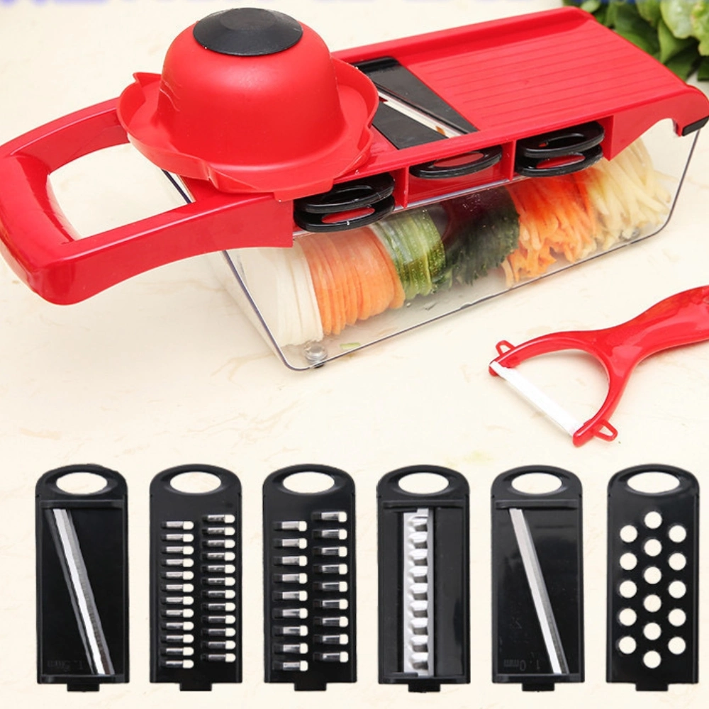 Vegetable Cutter Dicing Blades Slicer Shredder Fruit Peeler Potato Cheese Drain Grater Chopper Kitchen Accessories Tool Bl23455